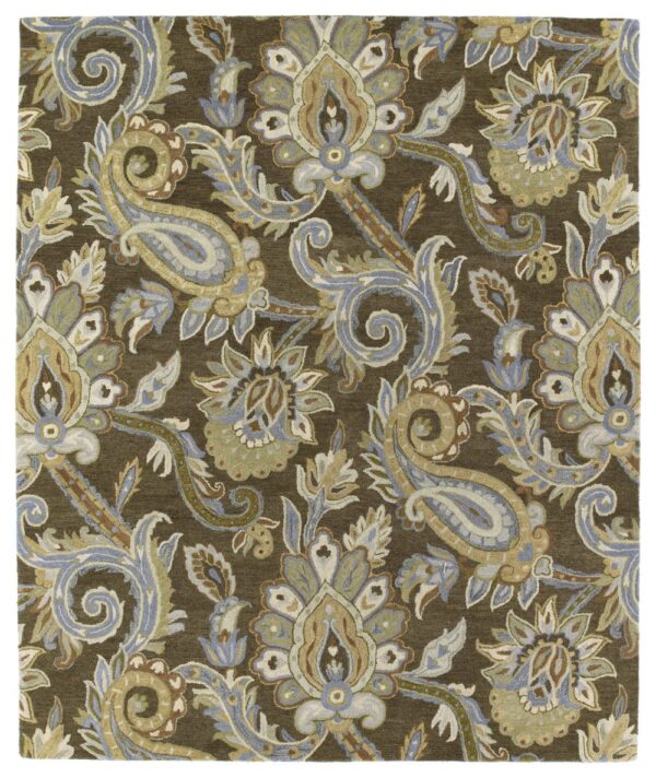 Kaleen Helena 3204-49 Brown Area Rug - Image 3