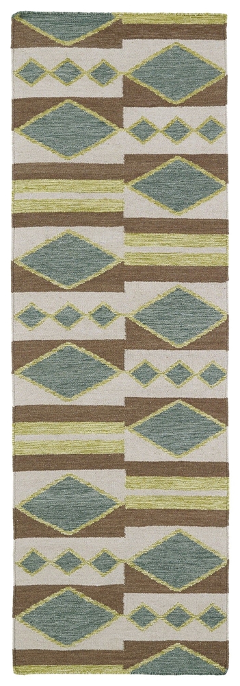 Kaleen Nomad Nom07-78 Turquoise Area Rug Clearance