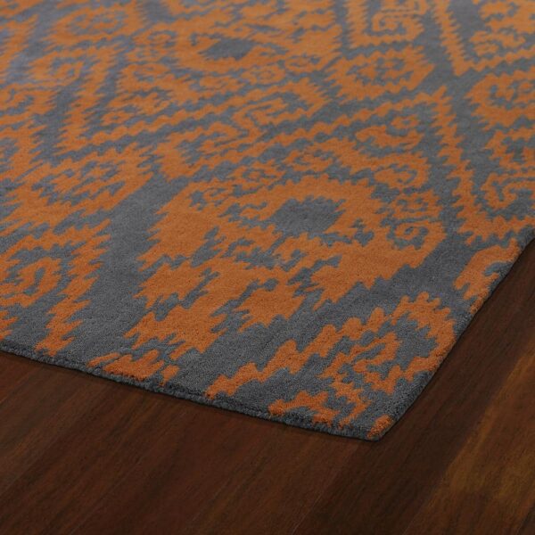 Kaleen Evolution Evl02-89 Orange Area Rug Clearance - Image 2