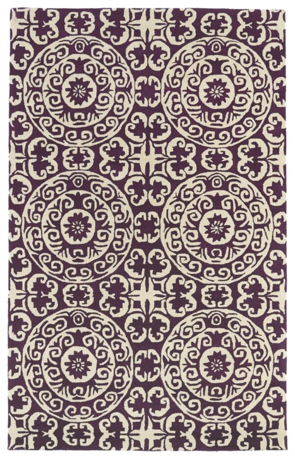 Kaleen Evolution Evl03-95 Purple Area Rug Clearance - Image 3