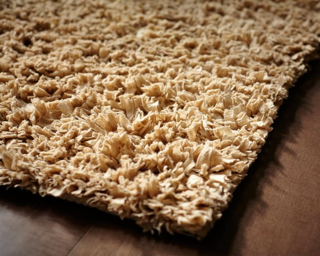 Anji Mountain Paper Shag Mocha Area Rug Clearance