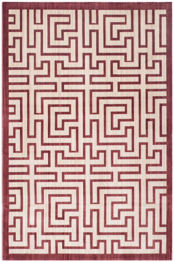 Safavieh Infinity Inf587p Yellow - Red Area Rug - Image 3