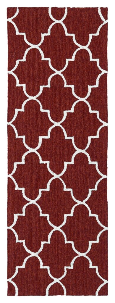 Kaleen Escape Esc09-25 Red Area Rug Clearance