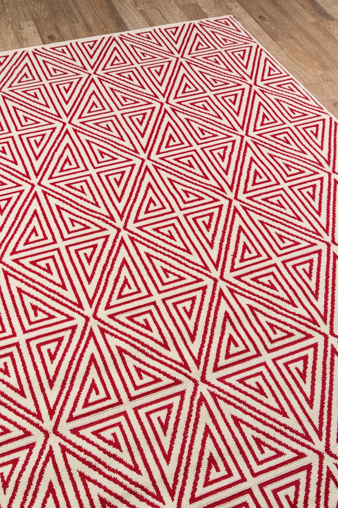 Momeni Baja Baj-4 Red Area Rug