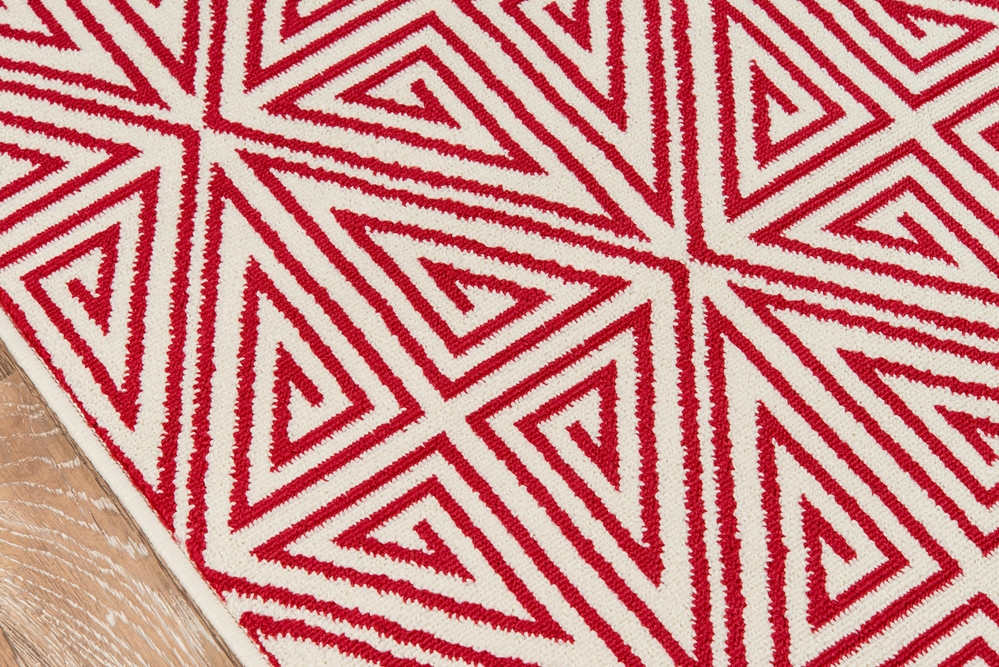Momeni Baja Baj-4 Red Area Rug - Image 2
