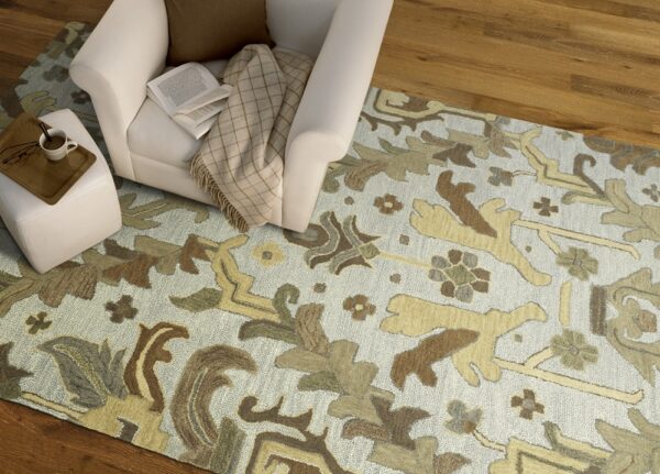 Kaleen Brooklyn 5311-77 Silver Area Rug