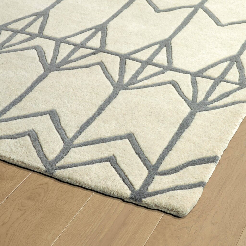 Kaleen Origami Org05-01 Ivory Area Rug