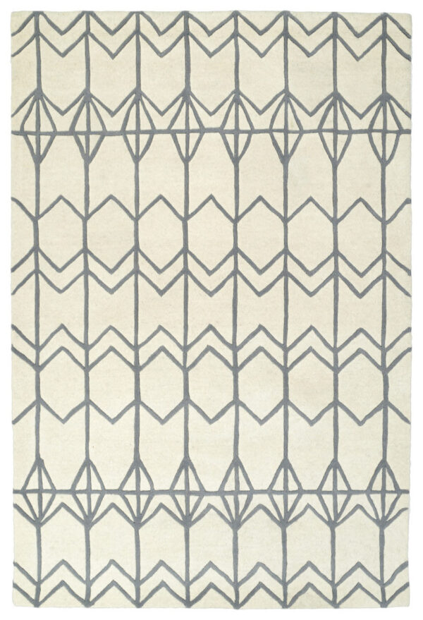 Kaleen Origami Org05-01 Ivory Area Rug - Image 2