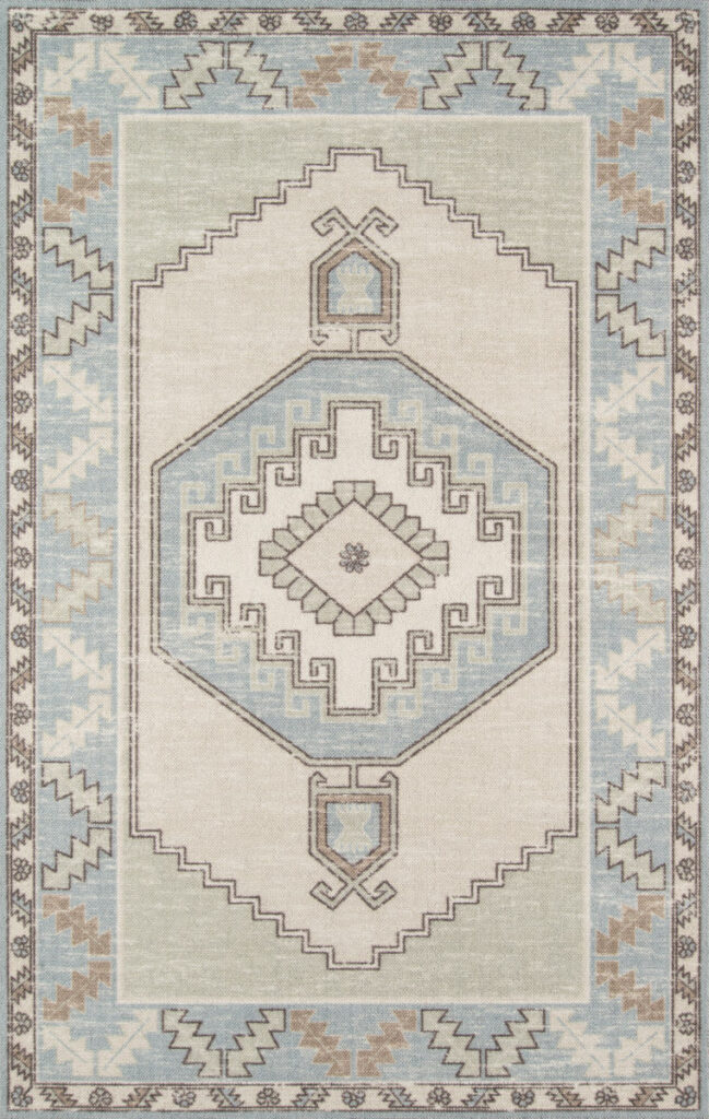 Momeni Anatolia Ana-2 Light Blue Area Rug