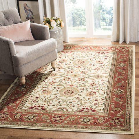 Safavieh Lyndhurst LNH212R Ivory - Rust Area Rug