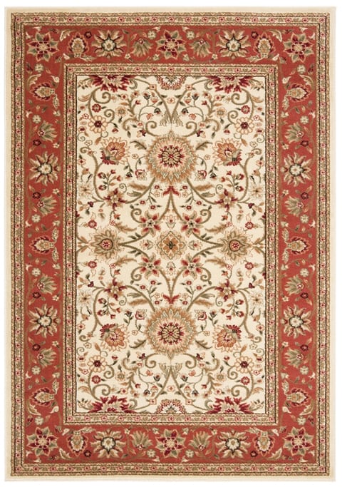 Safavieh Lyndhurst LNH212R Ivory - Rust Area Rug - Image 3