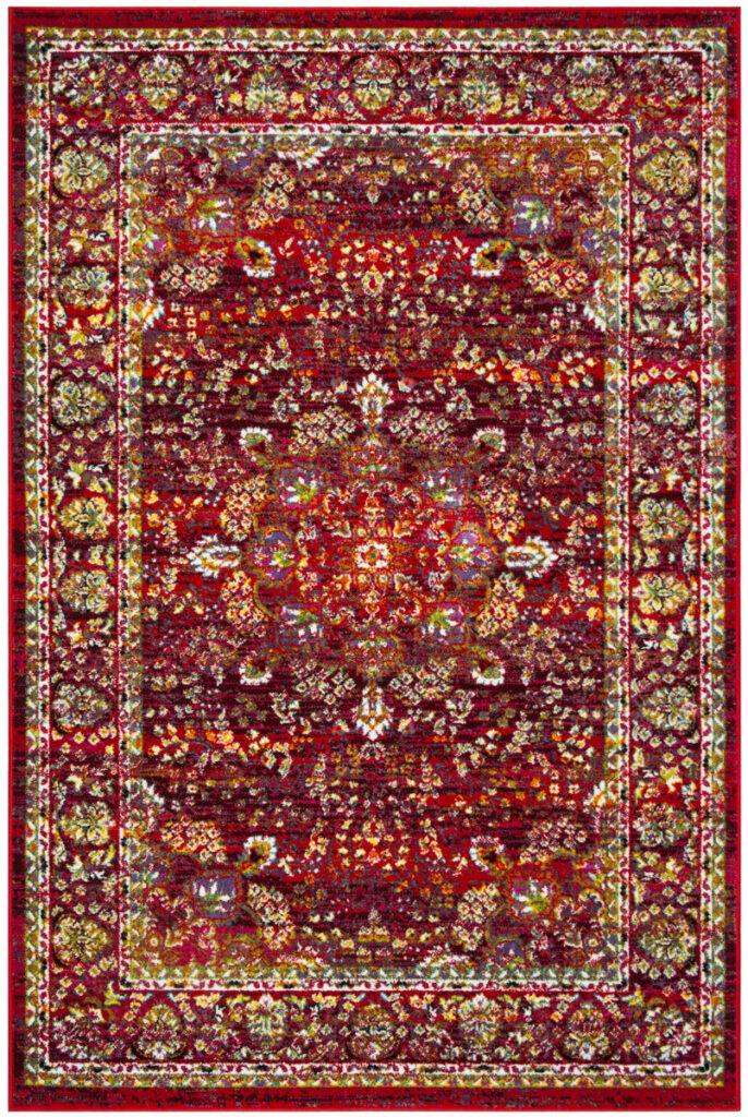 Safavieh Cherokee Chr919q Red Area Rug