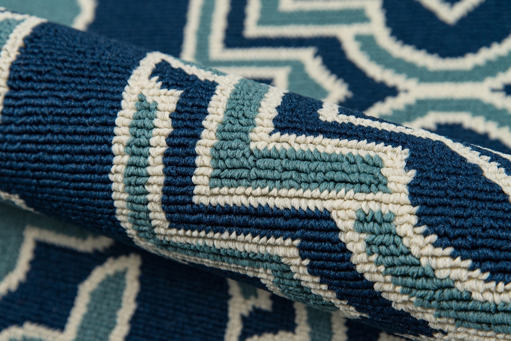 Momeni Baja BAJ21 Blue Area Rug - Image 3