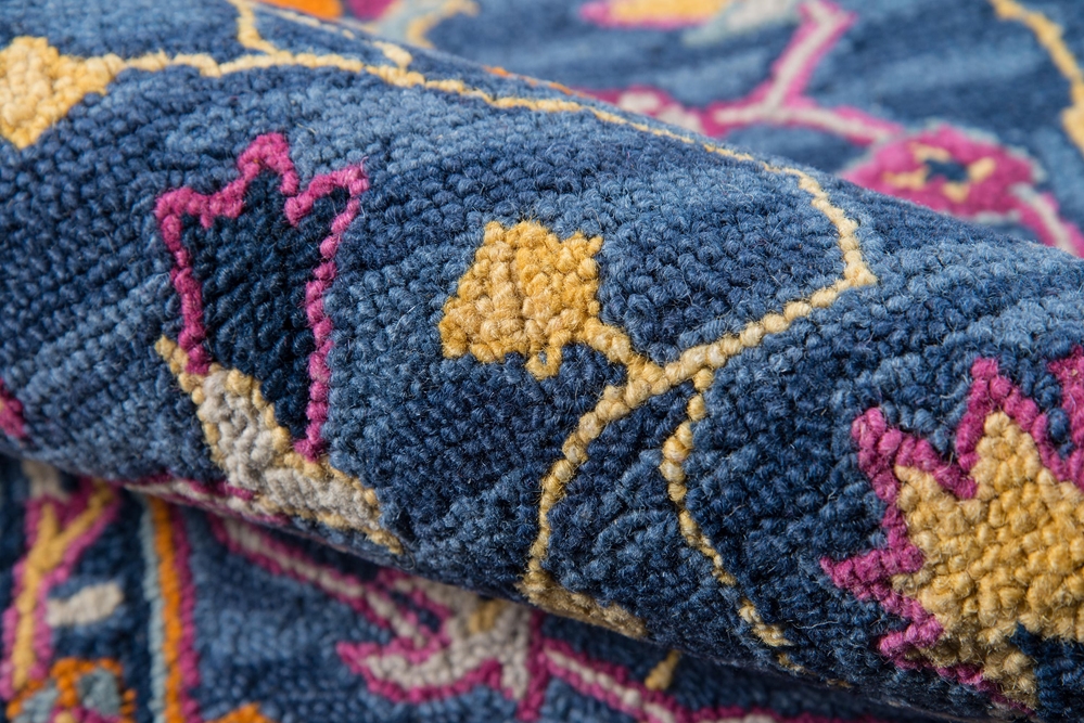 Momeni Ibiza IBI-3 Blue Area Rug - Image 3