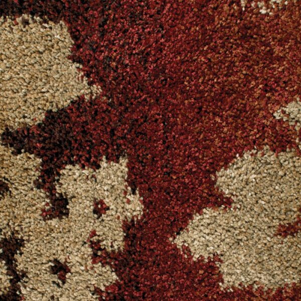 Orian Wild Weave Ogletree Rouge Area Rug - Image 3