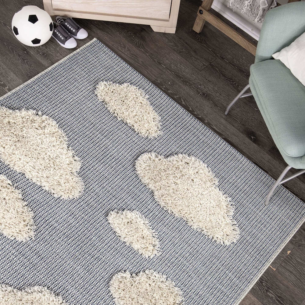 Orian Navajo Chasing Dreams Blue Area Rug - Image 2