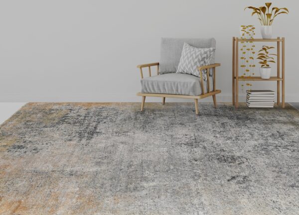 Amer Pearl PEA-56 Gray - Gold Area Rug