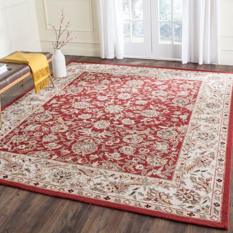 Safavieh Chelsea HK78B Burgundy Area Rug