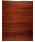 Anji Mountain Bamboo Chair Mat Tri-Fold No Lip Dark Cherry Area Rug